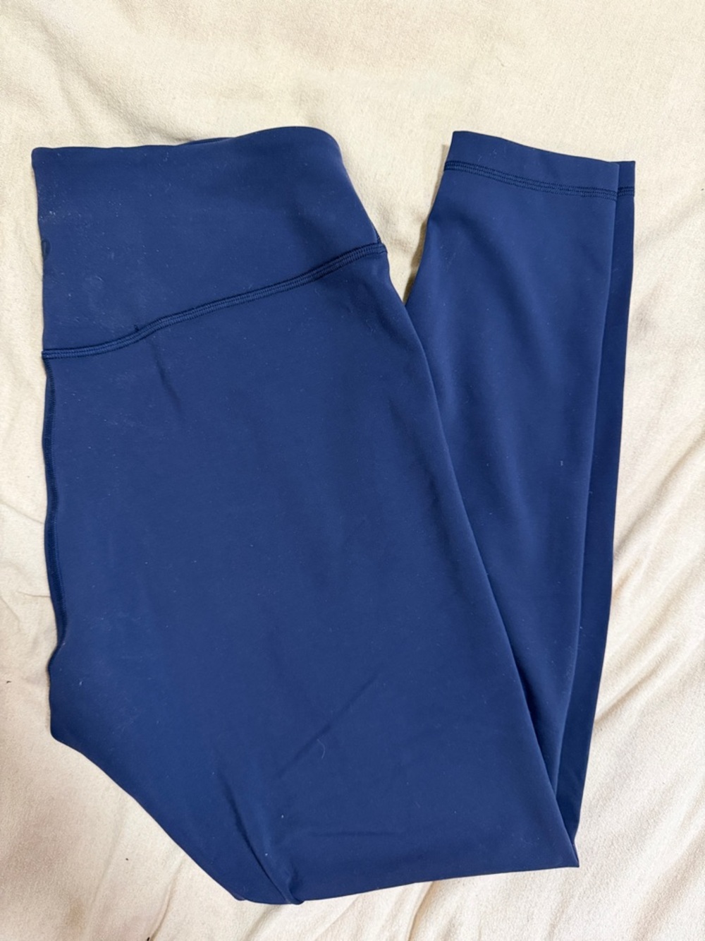 Lululemon Wunder Under SmoothCover High-Rise 25” Leggings Size 14 Navy Blue